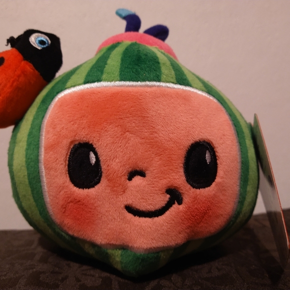 CoComelon JJ and Melon Plush Stuffed Animal Toys, Set of 2 - 8" Plush - Picture 4 of 7